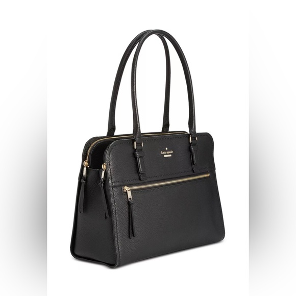 Kate Spade New York- Jackson Street Kiernan Large Black Shoulder Bag NWT - Picture 5 of 10